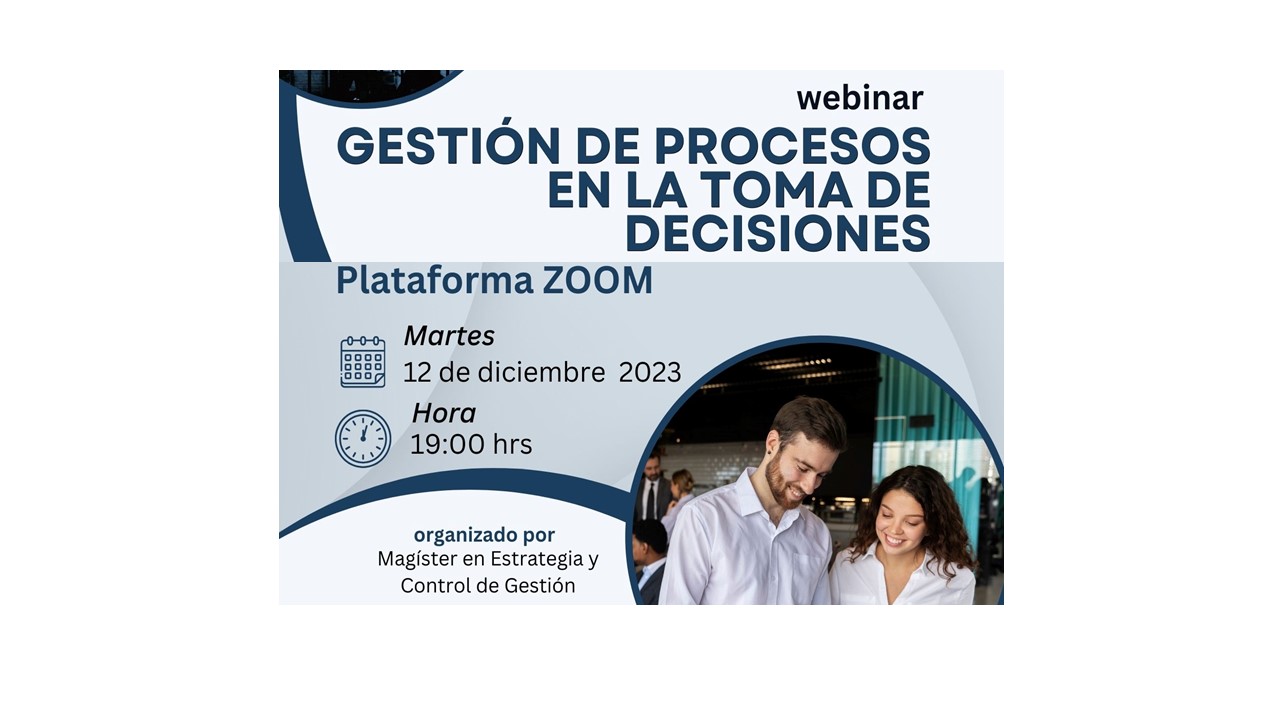 Webinar “Gestión de procesos en la toma de decisiones”