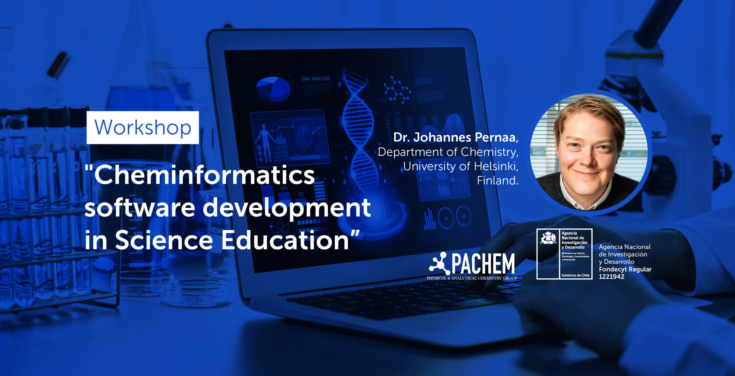 Workshop: “Cheminformatics software development in Science Education”.